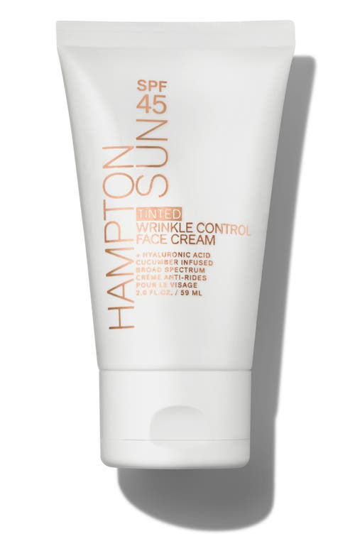 Hampton Sun Hampton Sun Tinted SPF 45 Wrinkle Control Face Cream 2 oz.