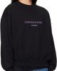 Han Kjobenhavn Han Kjobenhavn Black Logo Oversized Crewneck Sweatshirt - 2