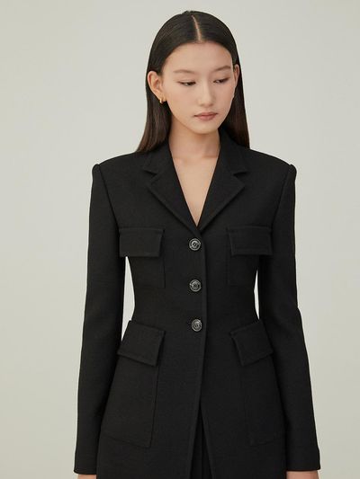 HANAVO NO.25 BLAZER [BLACK]