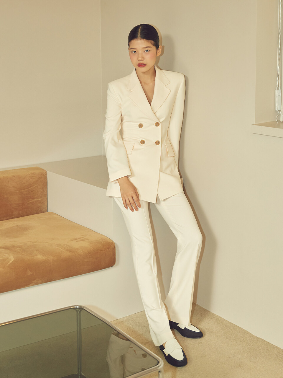 HANAVO No.5 Pants - Cream