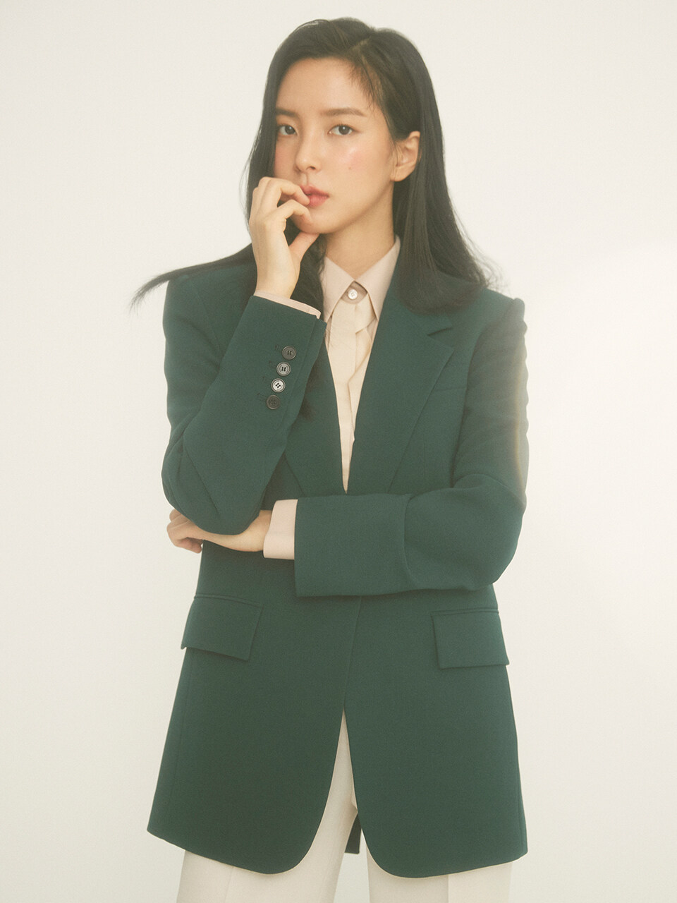 HANAVO No. 11 Jacket - Deep Green
