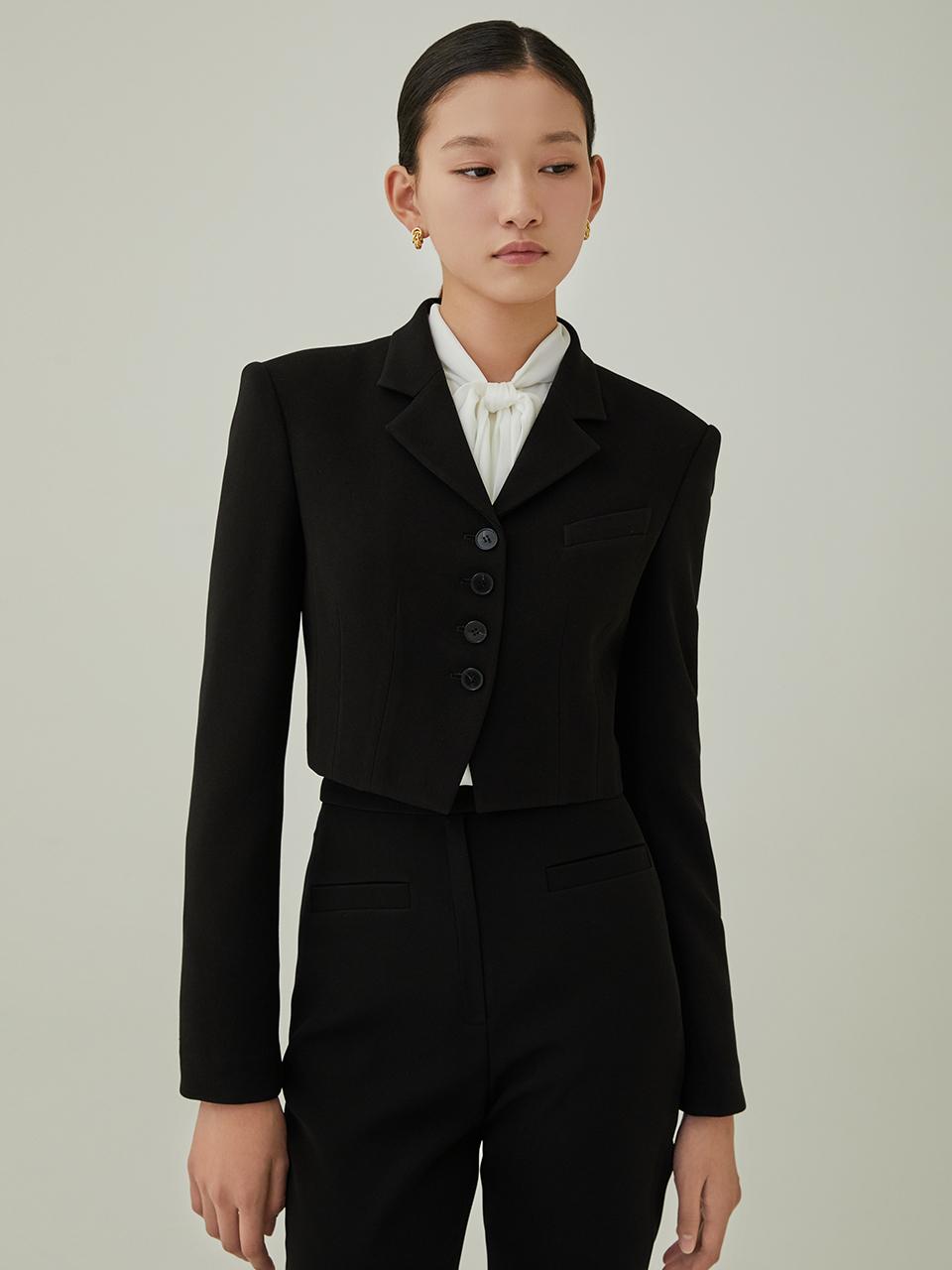 HANAVO NO. 26 JACKET - BLACK