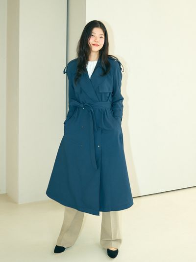 HANAVO No. 5 Outer Jacket - Navy Blue