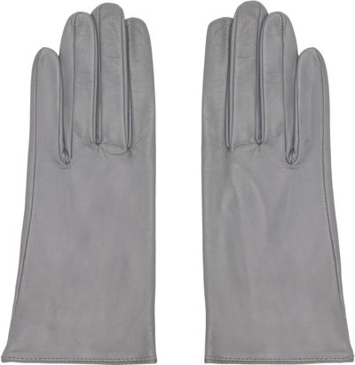 Handsome Stockholm Handsome Stockholm Gray Washable Leather Gloves