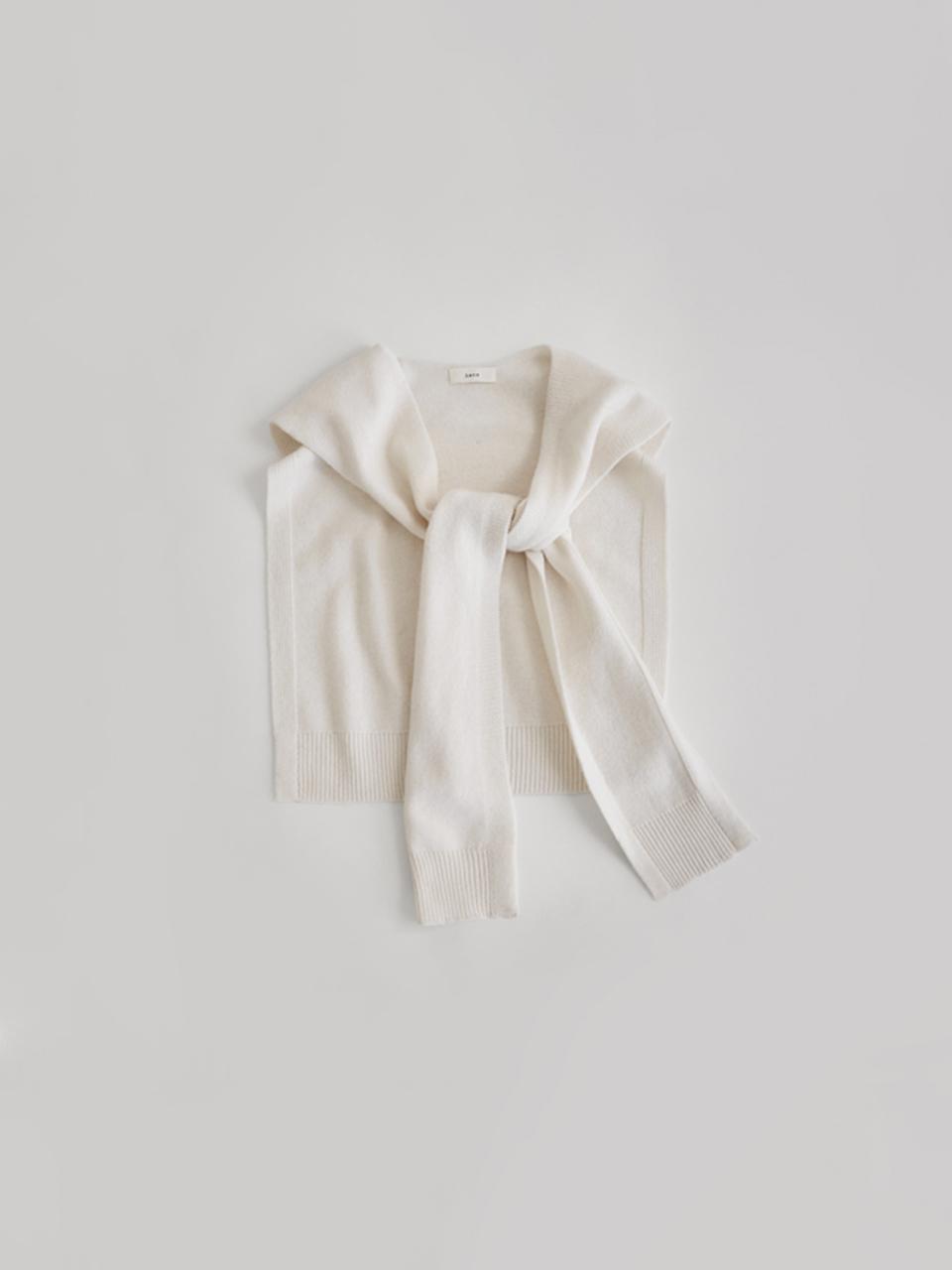 HANE Cashmere Multi Shawl [Cream]