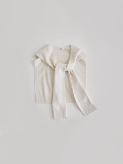 HANE Cashmere Multi Shawl [Cream]