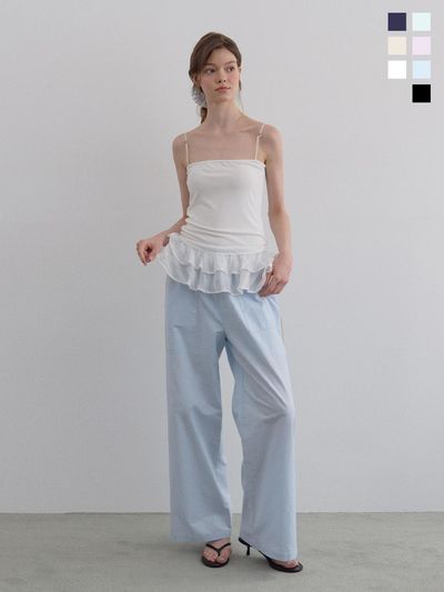 HANE Length Options Essential Linen Pants