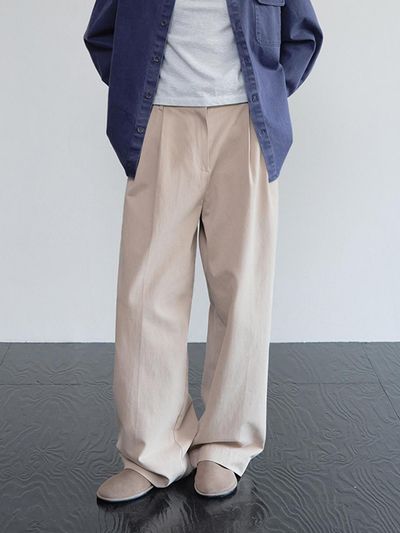HANE Lumi Twill Pants [Beige]