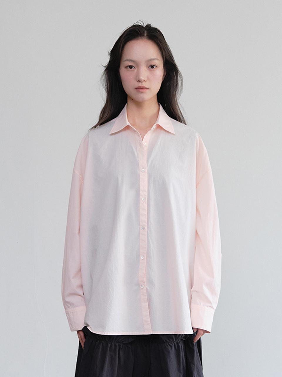 HANE Mild Loose-fit Shirt [Pink]