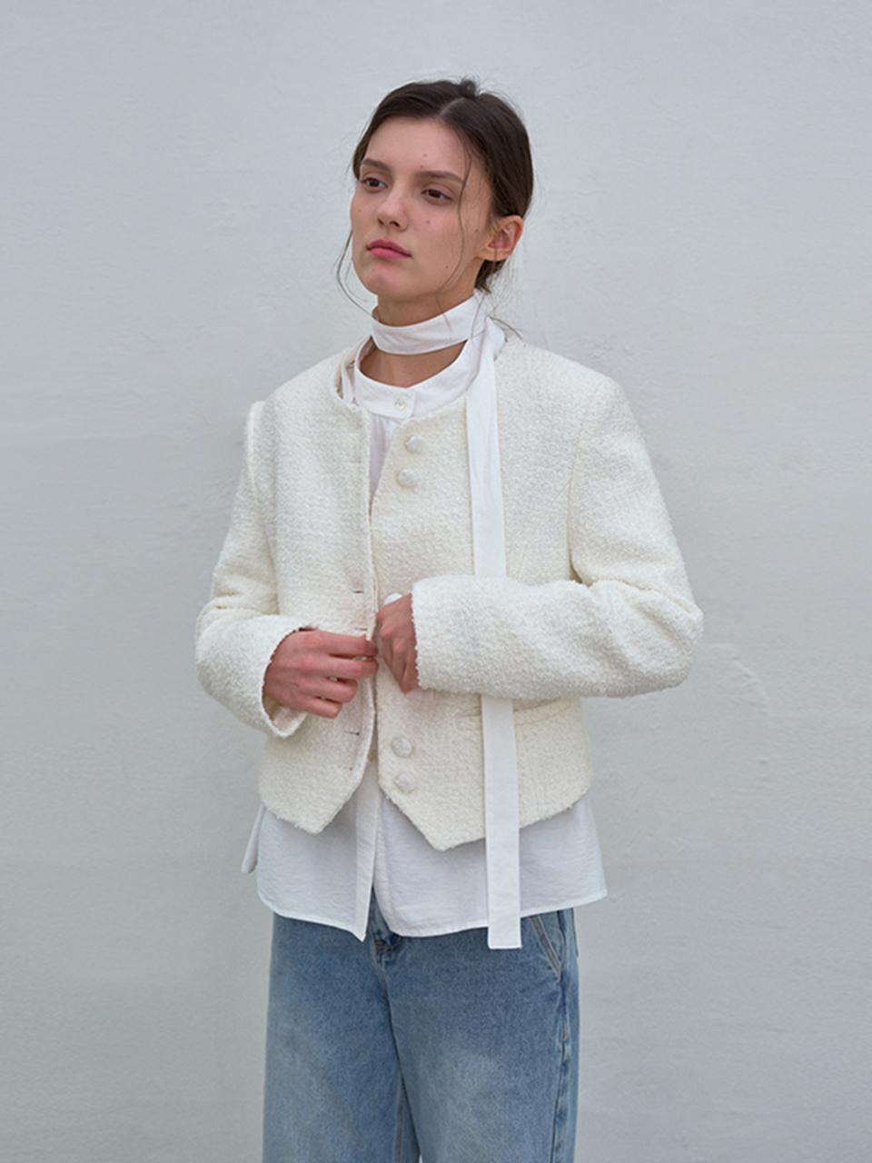 HANE NCASE Button Jacket [Cream]