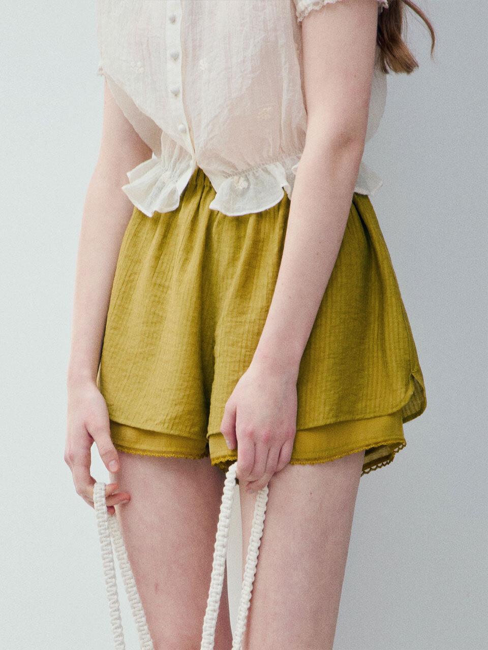 HANE Tencel Layer Shorts [Green]