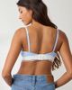 Hanes Hanes UO Exclusive Jersey Knit Triangle Bralette Top in Blue, Women's at Urban Outfitters - 3