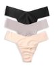 Hanky Panky Hanky Panky Breathe Natural Rise Thong, Pack of 3 - 1