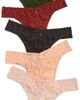 Hanky Panky Hanky Panky Lace Original Rise 5 Pack Gwgcodpv One - 1