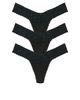 Hanky Panky Hanky Panky Multipacks Supima Cotton Low Thong 3 Packs - 2