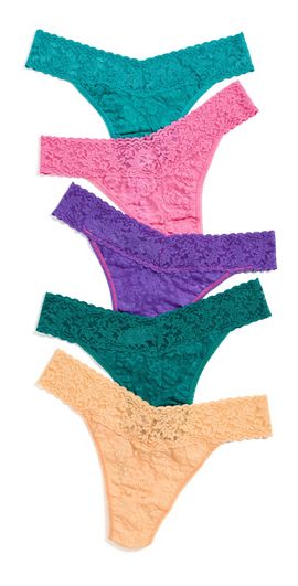 Hanky Panky Hanky Panky Original Rise Thong 5 Pack Aptd One
