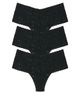 Hanky Panky Hanky Panky Retro Lace Retro Thong 3 Packs - 2