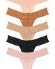 Hanky Panky Hanky Panky Signature Lace Low Rise 5 Packs - 1
