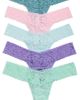 Hanky Panky Hanky Panky Signature Lace Low Rise Thong Panties 5 Pack Cphd One - 1