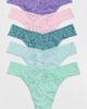 Hanky Panky Hanky Panky Signature Lace Original Rise Thong Panties 5 Pack Cphd One - 2
