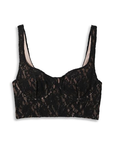 Hanky Panky Hanky Panky Signature Lace Underwire Cropped Camisole