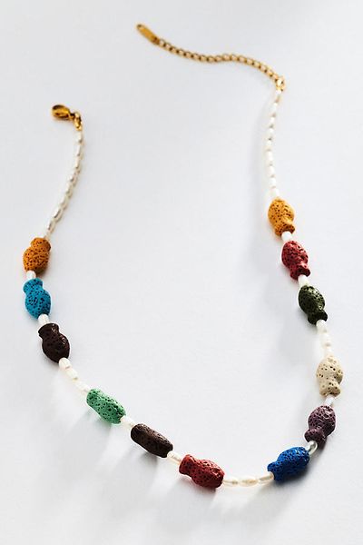 Hannah B. Lava & Pearl Choker