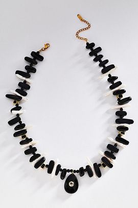Hannah B. Onyx and Baro Necklace