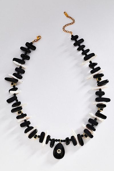 Hannah B. Onyx and Baro Necklace