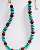 Hannah B. Turquoise Red Jasper Necklace - 1