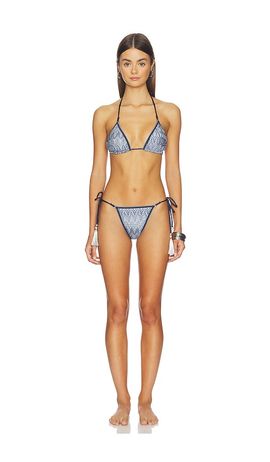 HANNE BLOCH HANNE BLOCH Knit Triangle Bikini Set