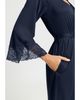 Hanro Hanro Azelia Lace Trim Robe - 3