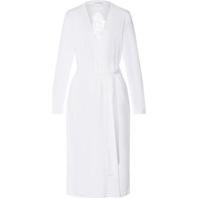 HANRO HANRO Belen Embroidered Cotton Robe