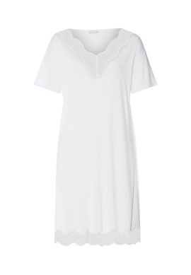 HANRO HANRO Cira Scalloped Lace Tencel Nightgown