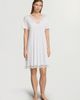 HANRO HANRO Cira Scalloped Lace Tencel Nightgown - 2
