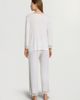 HANRO HANRO Cira Scalloped Lace Tencel Pajama Set - 5