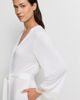 HANRO HANRO Cira Scalloped Lace Tencel Robe - 4
