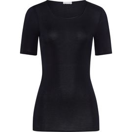 HANRO HANRO Cotton Seamless Fitted Cotton Round Neck Top