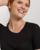 HANRO HANRO Cotton Seamless Fitted Cotton Round Neck Top - 5