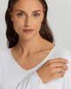 HANRO HANRO Cotton Silk V-Neck Cotton Pajama Set - 4