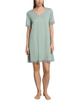 Hanro Hanro Inaya Short Sleeve Gown