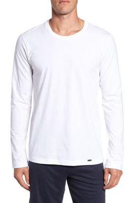 HANRO HANRO Living Shirts Cotton Crew Neck Top