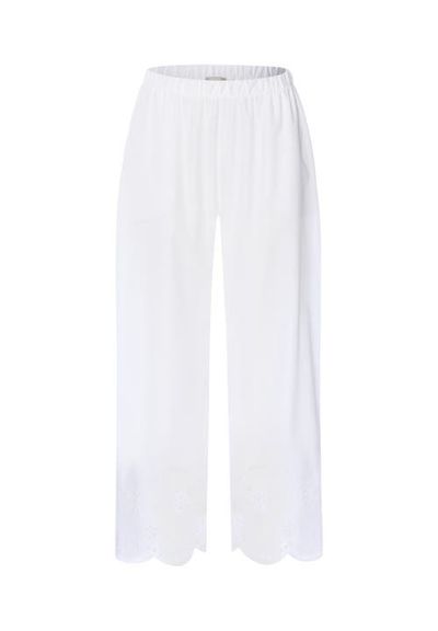 HANRO HANRO Lumi Scalloped Cotton Crop Pants