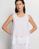 HANRO HANRO Lumi Scalloped Cotton Tank Top - 2