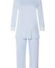 HANRO Hanro Moments Lace Trim Crop Pajamas - 3