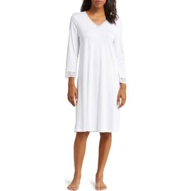 Hanro Hanro Moments V-Neck Cotton Nightgown