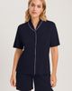 HANRO HANRO Natural Comfort Tencel Short Sleeve Button Front Pajama Set - 2