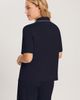 HANRO HANRO Natural Comfort Tencel Short Sleeve Button Front Pajama Set - 3