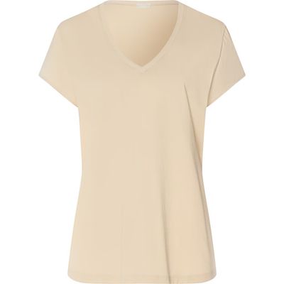 HANRO HANRO Natural Shirt Organic Cotton V-neck T-shirt
