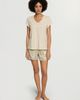 HANRO HANRO Natural Shirt Organic Cotton V-neck T-shirt - 3