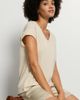 HANRO HANRO Natural Shirt Organic Cotton V-neck T-shirt - 5